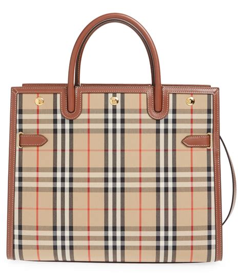 succession burberry bag.